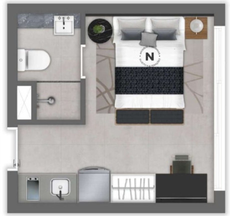 Imagem Imóvel com 1 Quarto à Venda, 42 m² em Vila Mariana - São Paulo Imagem Imóvel com 1 Quarto à Venda, 42 m² em Vila Mariana - São Paulo