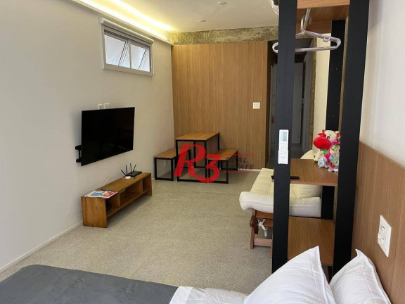 Imagem Kitnet com 1 Quarto à Venda, 44 m² em Gonzaga - Santos Imagem Kitnet com 1 Quarto à Venda, 44 m² em Gonzaga - Santos