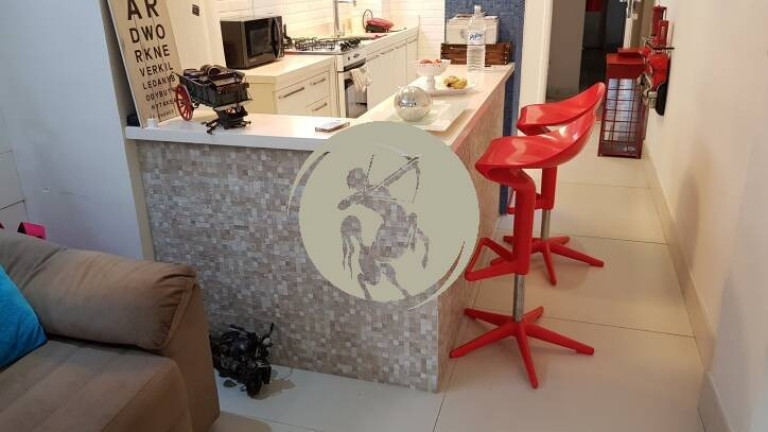 Imagem Apartamento com 1 Quarto à Venda, 44 m² em Santos Imagem Apartamento com 1 Quarto à Venda, 44 m² em Santos