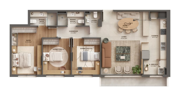 Imagem Apartamento com 3 Quartos à Venda, 95 m² em Menino Deus - Porto Alegre Imagem Apartamento com 3 Quartos à Venda, 95 m² em Menino Deus - Porto Alegre
