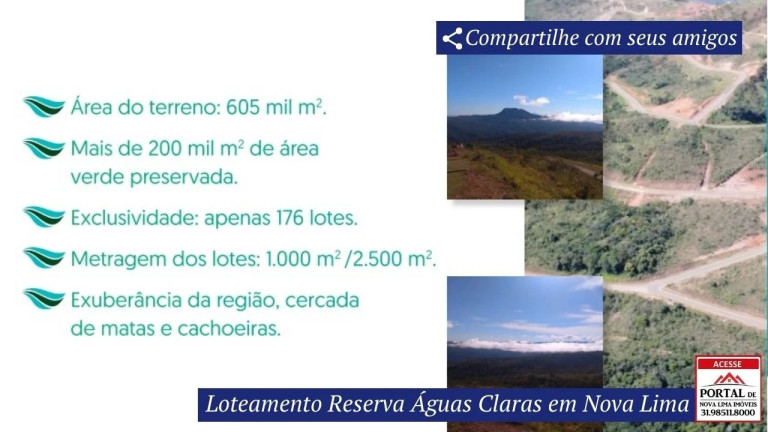 Imagem Terreno à Venda, 1.000 m² em Macacos - Nova Lima