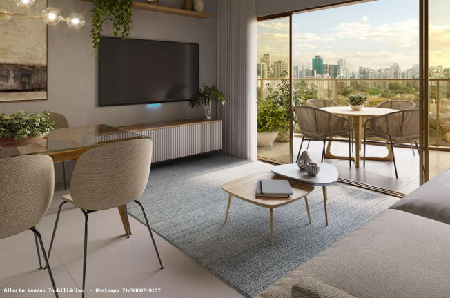 Imagem Apartamento com 2 Quartos à Venda, 61 m² em Horto - Salvador