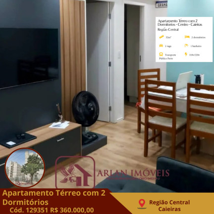 Imagem Apartamento com 2 Quartos à Venda, 52 m² em Região Central - Caieiras