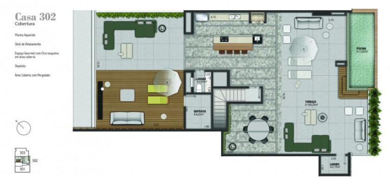 Imagem Casa com 3 Quartos à Venda, 269 m² em Prainha - Torres