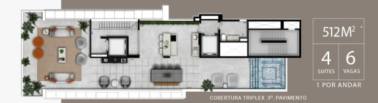 Imagem Imóvel com 4 Quartos à Venda, 512 m² em Itaim Bibi - São Paulo