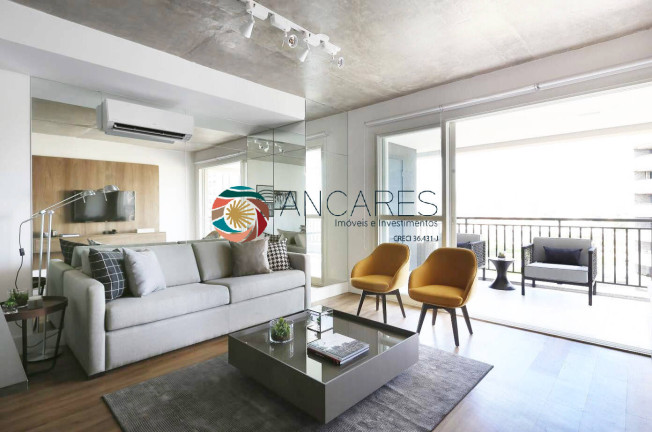Apartamento com 1 Quarto para Alugar, 70 m² em Cidade Monções - São Paulo