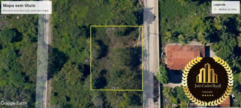 Terreno à Venda, 1.044 m² em Mangabeira - Eusébio