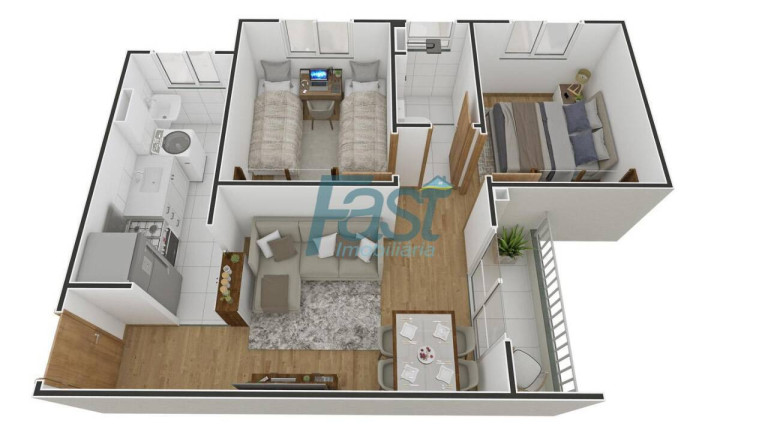 Imagem Apartamento com 2 Quartos à Venda, 42 m² em Ribeirão Do Lipa - Cuiabá Imagem Apartamento com 2 Quartos à Venda, 42 m² em Ribeirão Do Lipa - Cuiabá