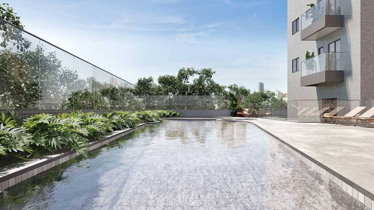 Apartamento com 3 Quartos à Venda, 120 m² em Guilhermina - Praia Grande