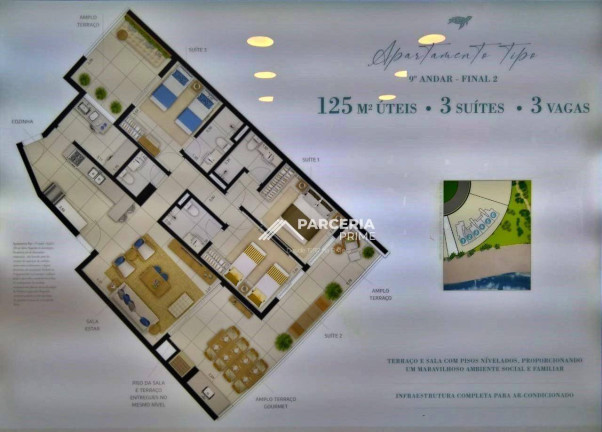 Imagem Apartamento com 4 Quartos à Venda, 138 m² em Riviera Módulo 8 - Bertioga Imagem Apartamento com 4 Quartos à Venda, 138 m² em Riviera Módulo 8 - Bertioga