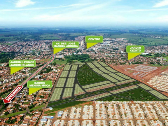 Imagem Terreno à Venda, 205 m² em Menina Moca Ii - Olímpia