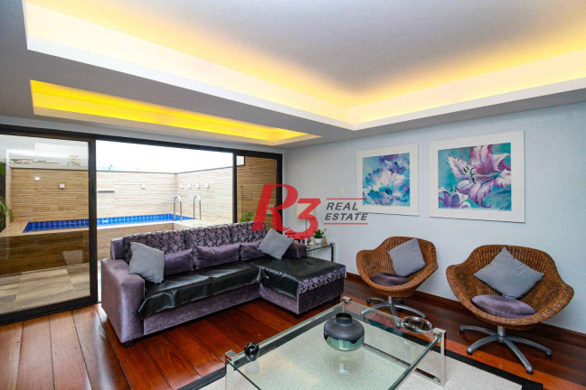 Imagem Cobertura com 3 Quartos à Venda, 310 m² em Gonzaga - Santos Imagem Cobertura com 3 Quartos à Venda, 310 m² em Gonzaga - Santos