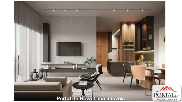 Imagem Apartamento com 2 Quartos à Venda, 66 m² em Alphaville Lagoa Dos Ingleses - Nova Lima