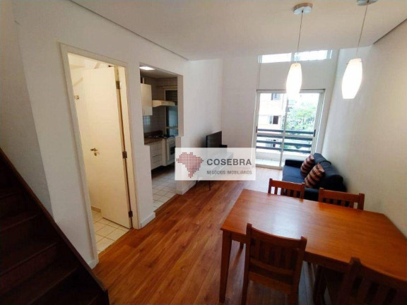 Apartamento com 1 Quarto para Alugar, 47 m² em Moema - São Paulo