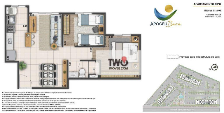 Imagem Apartamento com 2 Quartos à Venda, 45 m² em Recreio Dos Bandeirantes - Rio De Janeiro