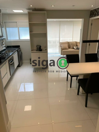 Imagem Apartamento com 1 Quarto para Alugar, 55 m² em Itaim Bibi - São Paulo Imagem Apartamento com 1 Quarto para Alugar, 55 m² em Itaim Bibi - São Paulo