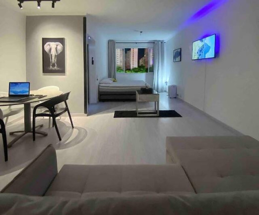 Imagem Apartamento com 1 Quarto à Venda, em Pitangueiras - Guarujá Imagem Apartamento com 1 Quarto à Venda, em Pitangueiras - Guarujá