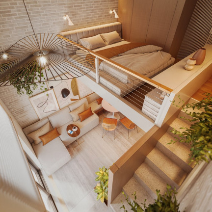 Imagem Apartamento com 1 Quarto à Venda, 22 m² em Centro - Curitiba