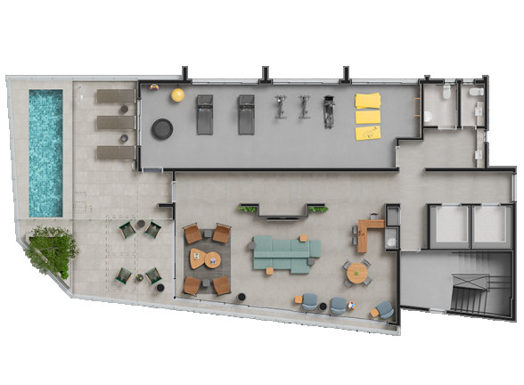 Imagem Apartamento com 1 Quarto à Venda, 35 m² em República - São Paulo