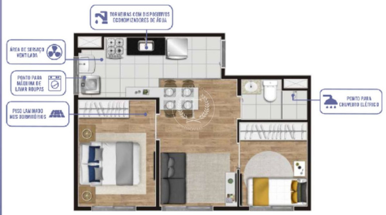Imagem Apartamento com 2 Quartos à Venda, 37 m² em Vila Inglesa - São Paulo Imagem Apartamento com 2 Quartos à Venda, 37 m² em Vila Inglesa - São Paulo
