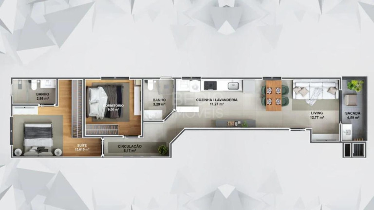Imagem Apartamento com 2 Quartos à Venda, 71 m² em Tabuleiro - Camboriú Imagem Apartamento com 2 Quartos à Venda, 71 m² em Tabuleiro - Camboriú