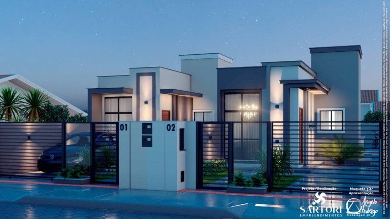 Imagem Casa com 2 Quartos à Venda, 62 m² em Universitário - Tijucas Imagem Casa com 2 Quartos à Venda, 62 m² em Universitário - Tijucas