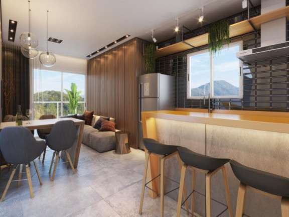 Imagem Apartamento com 2 Quartos à Venda, 62 m² em Praia Brava De Itajaí - Itajaí