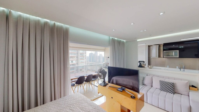 Imagem Imóvel com 1 Quarto à Venda, 48 m² em Brooklin - São Paulo Imagem Imóvel com 1 Quarto à Venda, 48 m² em Brooklin - São Paulo