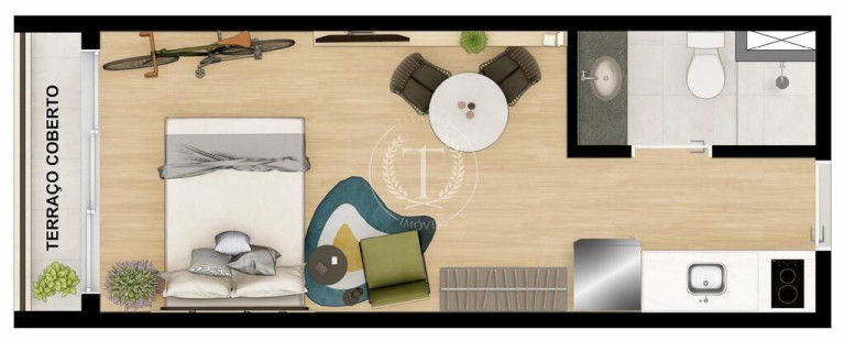 Imagem Apartamento com 1 Quarto à Venda, 24 m² em Ibirapuera - São Paulo Imagem Apartamento com 1 Quarto à Venda, 24 m² em Ibirapuera - São Paulo