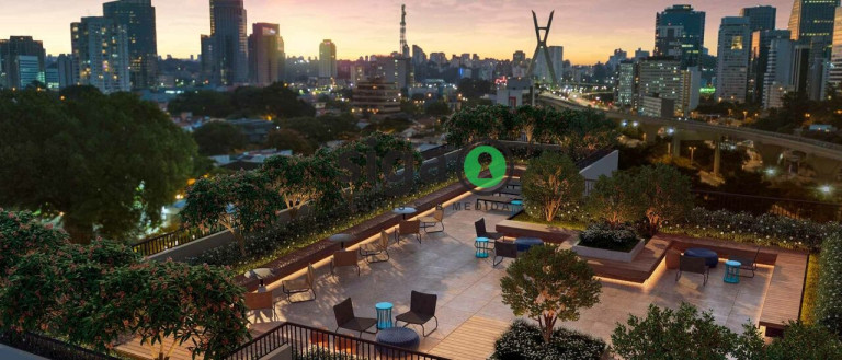 Imagem Apartamento com 1 Quarto à Venda, 24 m² em Brooklin - São Paulo Imagem Apartamento com 1 Quarto à Venda, 24 m² em Brooklin - São Paulo