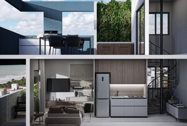 Imagem Studio com 1 Quarto à Venda, 22 m² em Intermares - João Pessoa Imagem Studio com 1 Quarto à Venda, 22 m² em Intermares - João Pessoa