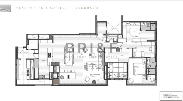 Imagem Apartamento com 4 Quartos à Venda, 203 m² em Brooklin - São Paulo Imagem Apartamento com 4 Quartos à Venda, 203 m² em Brooklin - São Paulo