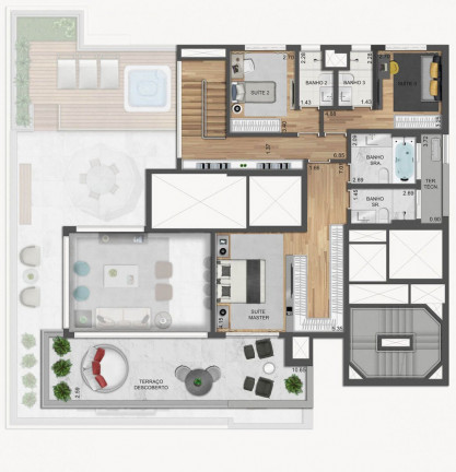 Imagem Apartamento com 4 Quartos à Venda, 439 m² em Vila Nova Conceição - São Paulo Imagem Apartamento com 4 Quartos à Venda, 439 m² em Vila Nova Conceição - São Paulo