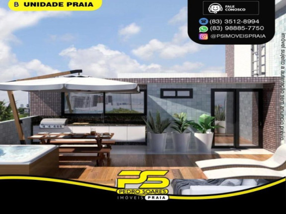 Imagem Apartamento com 2 Quartos à Venda, 52 m² em Bancários - João Pessoa