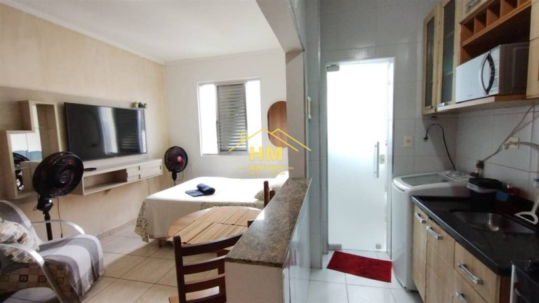 Imagem Apartamento com 1 Quarto à Venda, 27 m² em Gonzaguinha - Sao Vicente Imagem Apartamento com 1 Quarto à Venda, 27 m² em Gonzaguinha - Sao Vicente