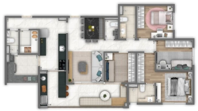 Imagem Apartamento com 4 Quartos à Venda, 116 m² em Barra Funda - São Paulo