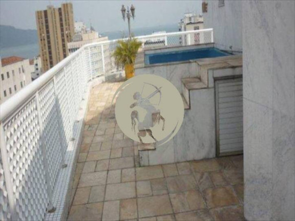 Imagem Cobertura com 4 Quartos à Venda, 460 m² em Gonzaga - Santos Imagem Cobertura com 4 Quartos à Venda, 460 m² em Gonzaga - Santos