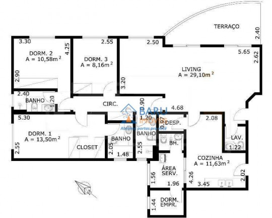 Imagem Apartamento com 3 Quartos à Venda, 121 m² em Perdizes - São Paulo Imagem Apartamento com 3 Quartos à Venda, 121 m² em Perdizes - São Paulo