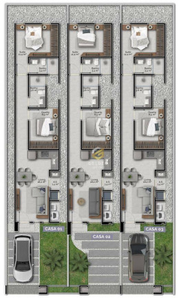 Imagem Casa com 2 Quartos à Venda, 68 m² em Loteamento Flora Flora - Tijucas Imagem Casa com 2 Quartos à Venda, 68 m² em Loteamento Flora Flora - Tijucas