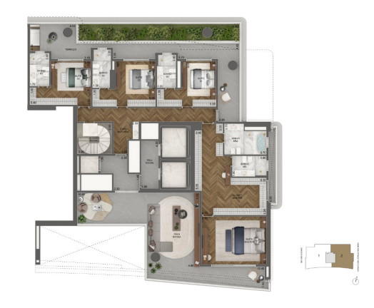 Imagem Imóvel com 4 Quartos à Venda, 778 m² em Jardim Guedala - São Paulo
