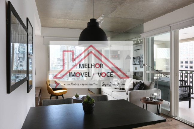 Imagem Apartamento com 1 Quarto para Alugar, 63 m² em Cidade Monções - São Paulo Imagem Apartamento com 1 Quarto para Alugar, 63 m² em Cidade Monções - São Paulo