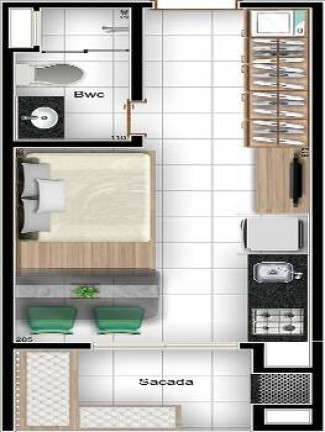 Imagem Apartamento com 1 Quarto à Venda, 25 m² em Matinhos Imagem Apartamento com 1 Quarto à Venda, 25 m² em Matinhos
