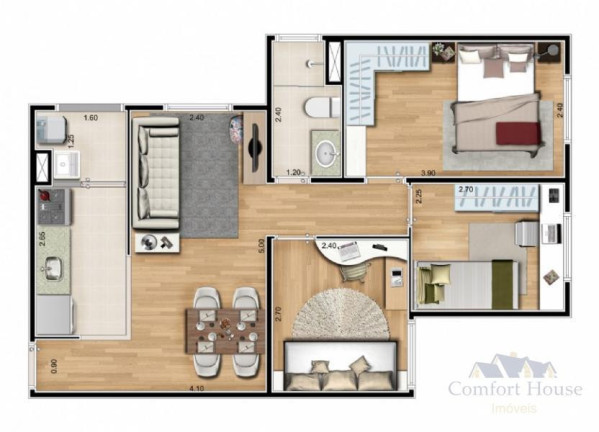 Imagem Casa com 3 Quartos à Venda, 53 m² em Paulicéia - São Bernardo Do Campo Imagem Casa com 3 Quartos à Venda, 53 m² em Paulicéia - São Bernardo Do Campo