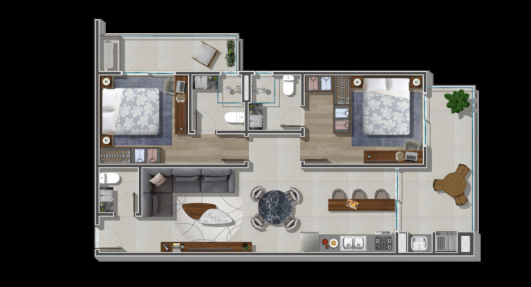 Imagem Imóvel com 2 Quartos à Venda, 86 m² em Fazenda - Itajaí Imagem Imóvel com 2 Quartos à Venda, 86 m² em Fazenda - Itajaí