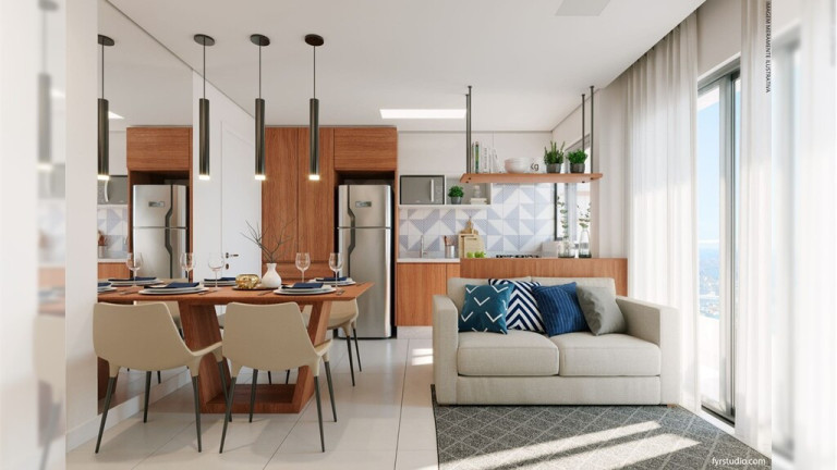 Imagem Apartamento com 2 Quartos à Venda, 49 m² em Capão Raso - Curitiba