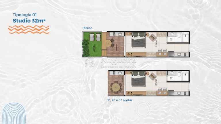Imagem Apartamento com 1 Quarto à Venda, 32 m² em Praia Dos Carneiros - Tamandaré Imagem Apartamento com 1 Quarto à Venda, 32 m² em Praia Dos Carneiros - Tamandaré