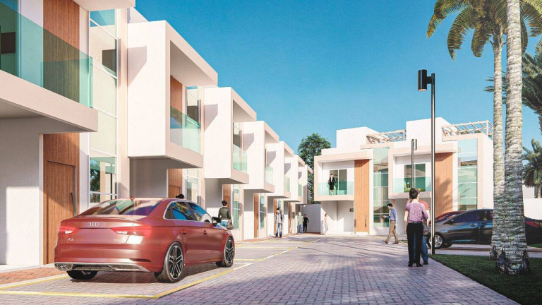 Imagem Casa de Condomínio com 3 Quartos para Alugar, 120 m² em Alphaville (abrantes) - Camaçari