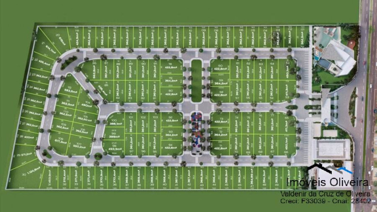 Imagem Terreno à Venda, 371 m² em Pacaembu - Cascavel