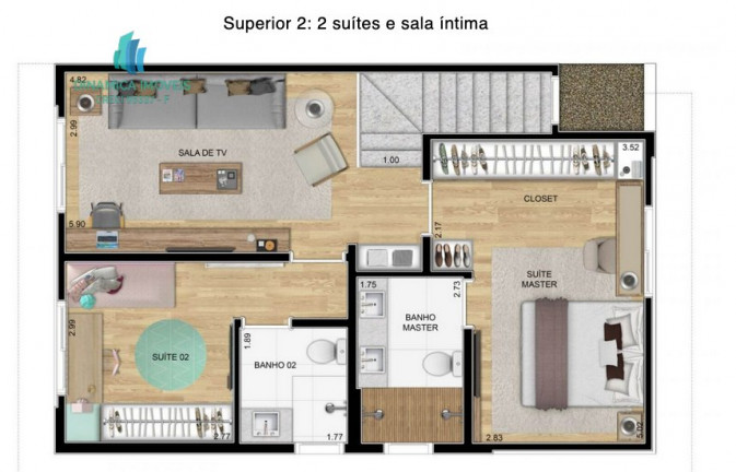 Imagem Casa de Condomínio com 2 Quartos à Venda, 147 m² em Parque Nova Campinas - Campinas Imagem Casa de Condomínio com 2 Quartos à Venda, 147 m² em Parque Nova Campinas - Campinas