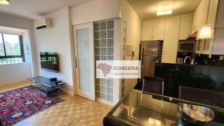 Apartamento com 1 Quarto para Alugar, 38 m² em Itaim Bibi - São Paulo